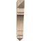 Ekena Millwork Merced Arts & Crafts Rough Sawn Bracket, Douglas Fir, 4"W x 20"D x 24"H BKT04X20X24MRC03RDF - alternate 2